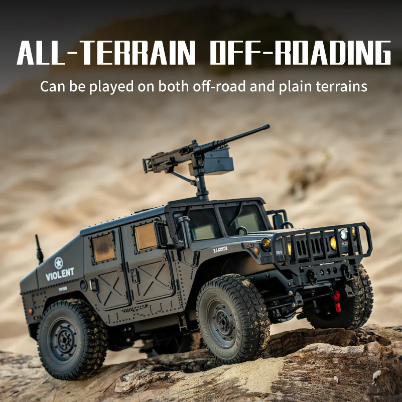 

JJRC C8835 RC Car Simulation 4x4 All-terrain RC Off-road Climbing Car Electric Remote Control Car Model Light Toy Gift Truck