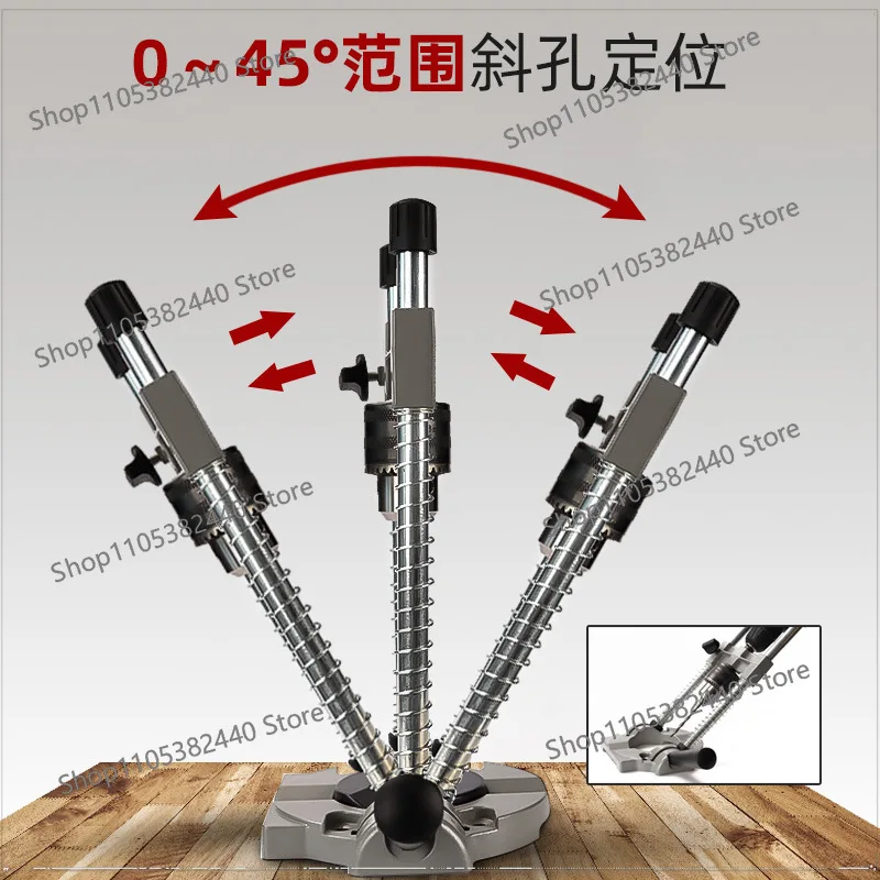 For Universal Drill Stand, Hand Drill to Bench Drill Converter with Adjustable Angle for Woodworking