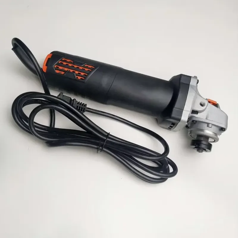 Mini Cordless Angle Grinder 100mm Portable Electric Tool Stainless Steel Body Trigger Switch for Metal Cutting Grinding