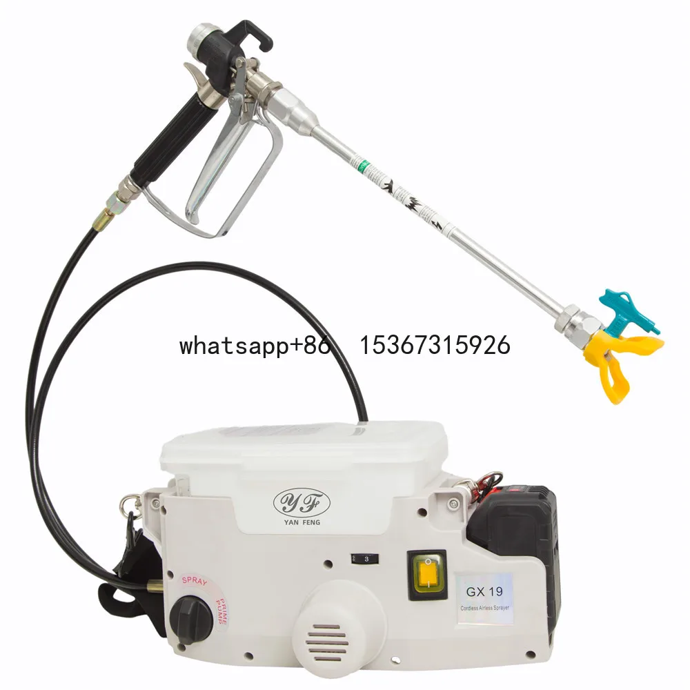 

Paint Sprayer GX19 backpack type repair airless spraying machine Lithium battery cordless Airless paint spraer