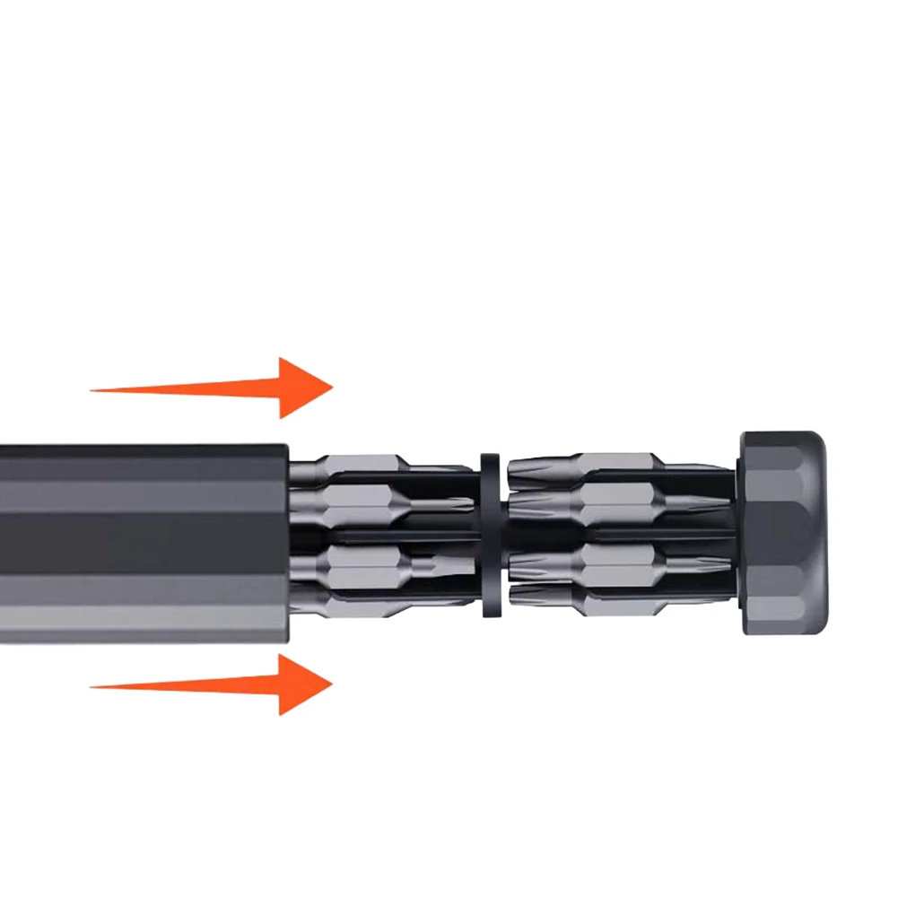 Imagem -05 - Liga de Aço Screwdriver Grupo Precisão Magnética Dupla Ponta Bits Plum Blossom U-shaped Y-shaped Ferramenta Mão 27 em 39 em 1