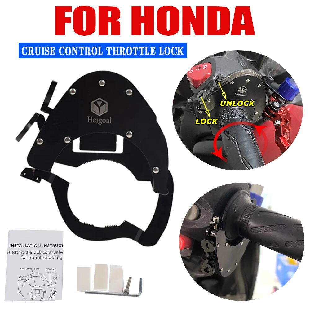 

Для Honda CRF300L CRF250L Rally CB500f CB190R CB190F Круиз-контроль Замок дроссельной заслонки NC700X NC750X NC750S Silver Wing ST1100 ST1300