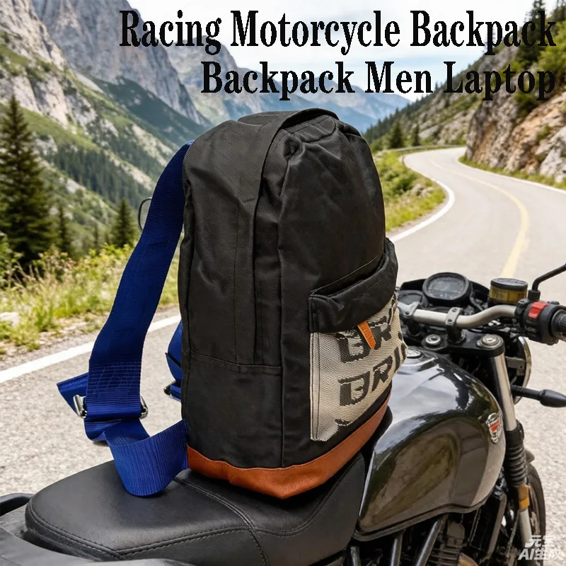 Motorcycle Backpack Universal Women Men Riding Backpack Multifunctional Outdoor Folding Backpack Racing Car Bags Straps