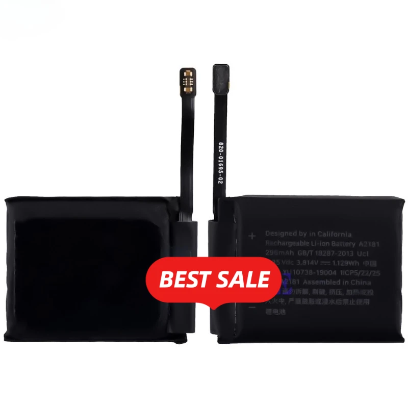 A2181 for IWatch Series 5 44mm GPS+ Cellular versions Watch Battery  High Quality High Capacity Replacement Bateria with Tools