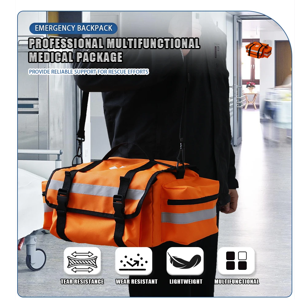 Disaster Relief Bag First Aid Kit Emergency Rescue Backpack Large Capacity Classified Storage Survival Kits Medical Organizer