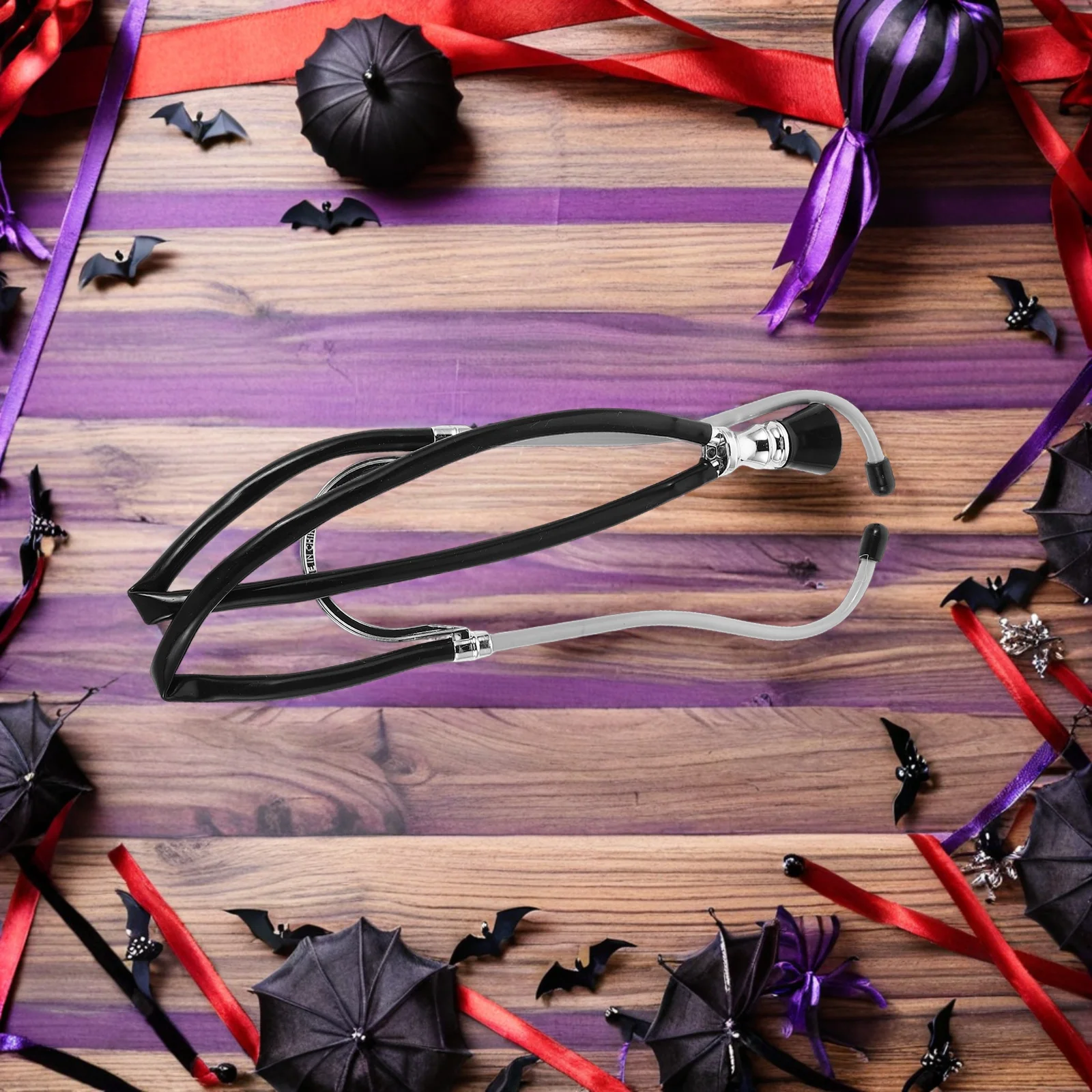 4 stuks gesimuleerde stethoscoop voor dokter rol alsof spel echt werkende medische instrumenten kostuum feestartikelen