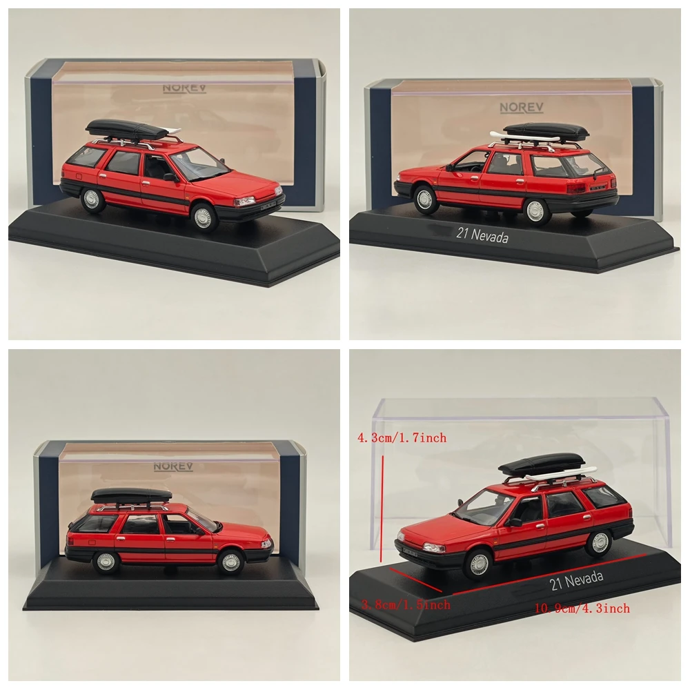 Norev 1:43 21/R21 Nevada Pompiers bomberos - VTULE/Police Nationale/Sw Station Wagon Douanes/SAMU 10/Gendarmerie Diecast Car