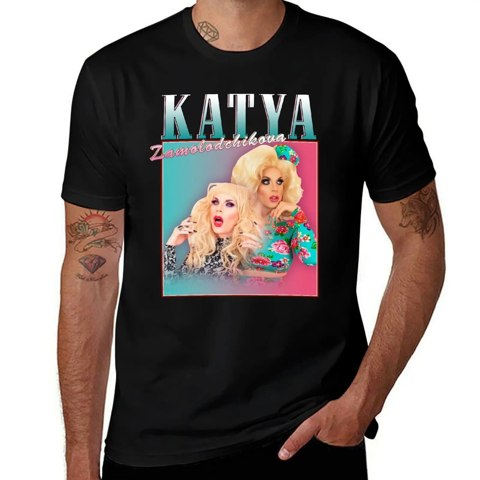 

Katya Zamolodchikova vintage design merch T-Shirt man graphic t shirt printed t shirts for man T-Shirt
