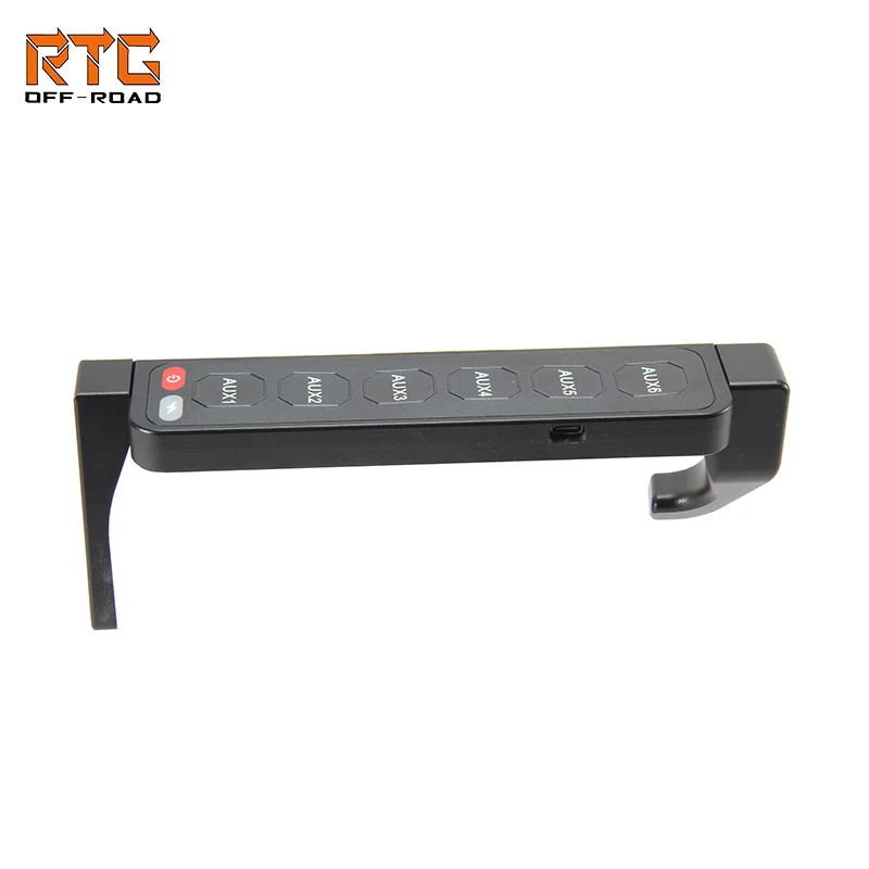 

RTG Off Road 6Gang Grab Handle Car Led Lights Controller Switch Panel Switches for for Formula Leopard 5