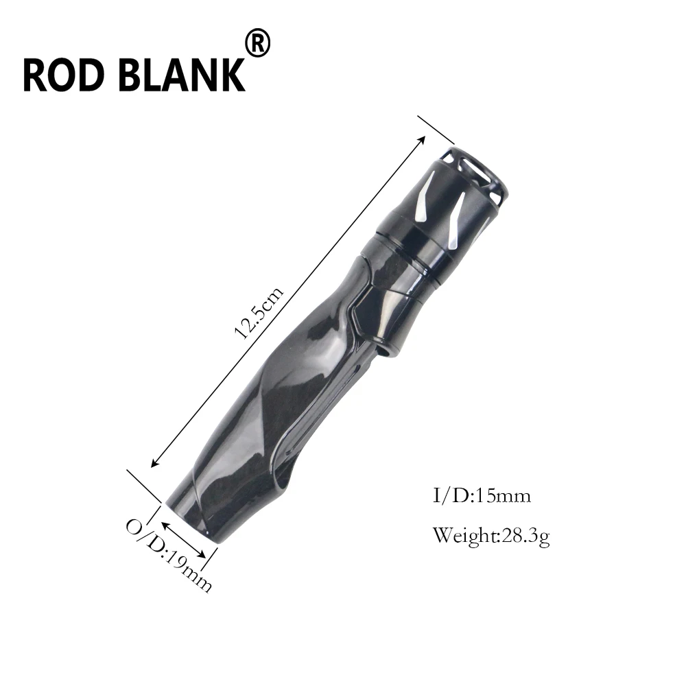 Rod Blank 1Pc New Carbon Fiber Reel Seat Spinning Casting Reel Seat Fishing Rod Building Component Rod DIY Repair Accessores