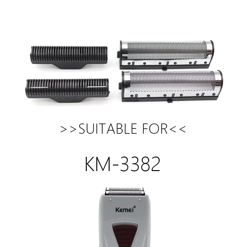 Vervangend mes Originele professionele messen Set Tondeuse Clipper Kapper Snijden Scheren Accessoires voor Kemei KM-3382