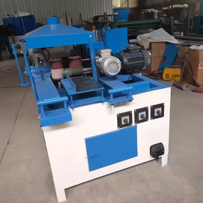 CE Certification Woodworking Solid Wood Four-sided Sanding Machine Wood Grinding Burr Polishing Machine Furniture Factory