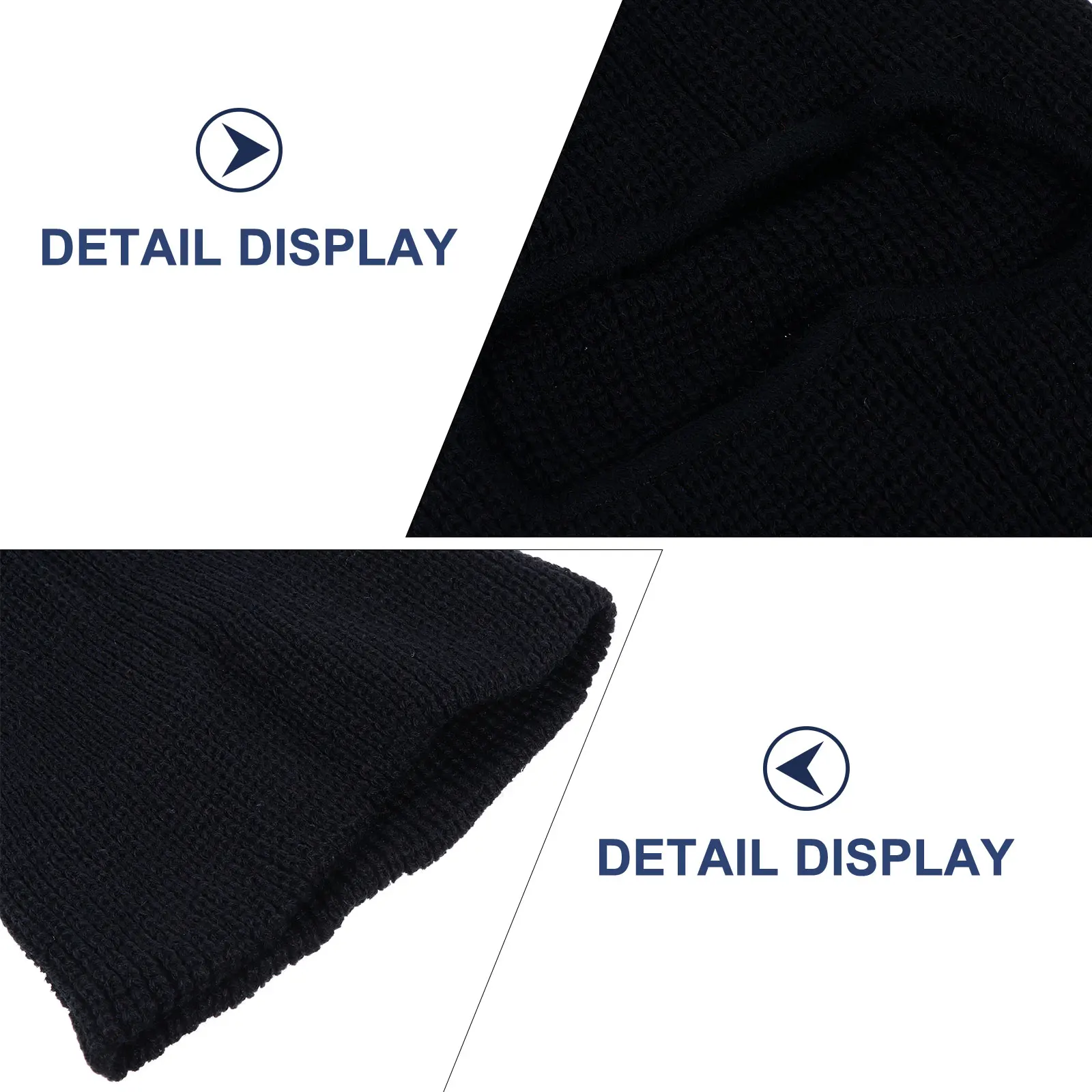 

Head Warmer Simple Design Mask Outdoor Headgear Face Cover Ski Practical Acrylic Cold-proof Gift