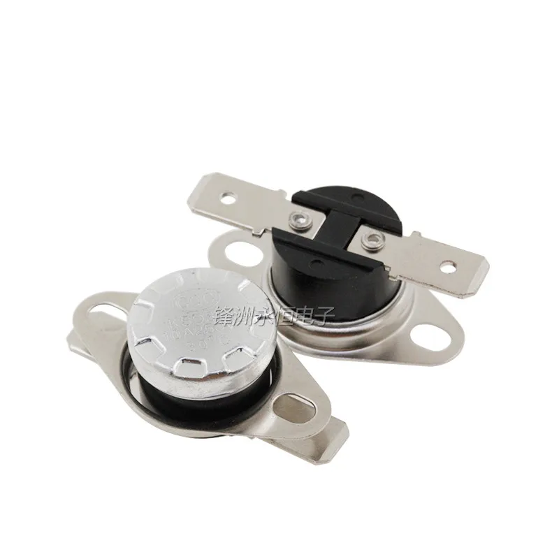 Bimetal thermostat KSD301 10A 250V Normally Closed Temperature Switch Thermostat 75C 85C 95C 110C 130C 150C 180C 45-190 degree