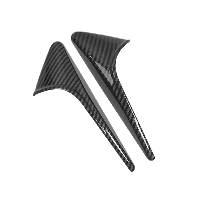 Premium Carbon Fiber Pattern ABS Fender Camera Protection Side Cover - Exclusively for Refreshed Tesla Model 3/Y