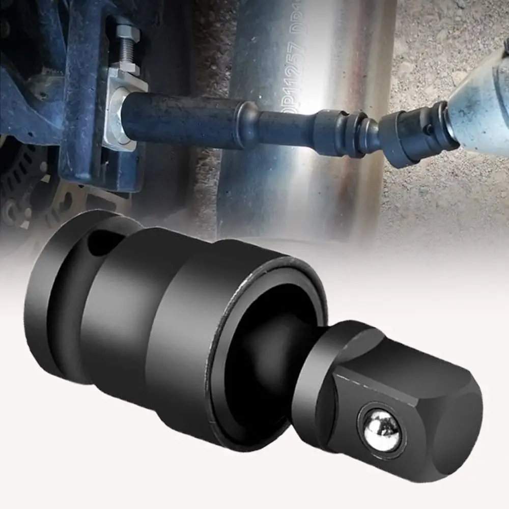 Imagem -02 - Drive Swivel Impact Socket Extensão Durável 360 Graus Air Wobble Sleeve Adapter u Knuckle Joint 2