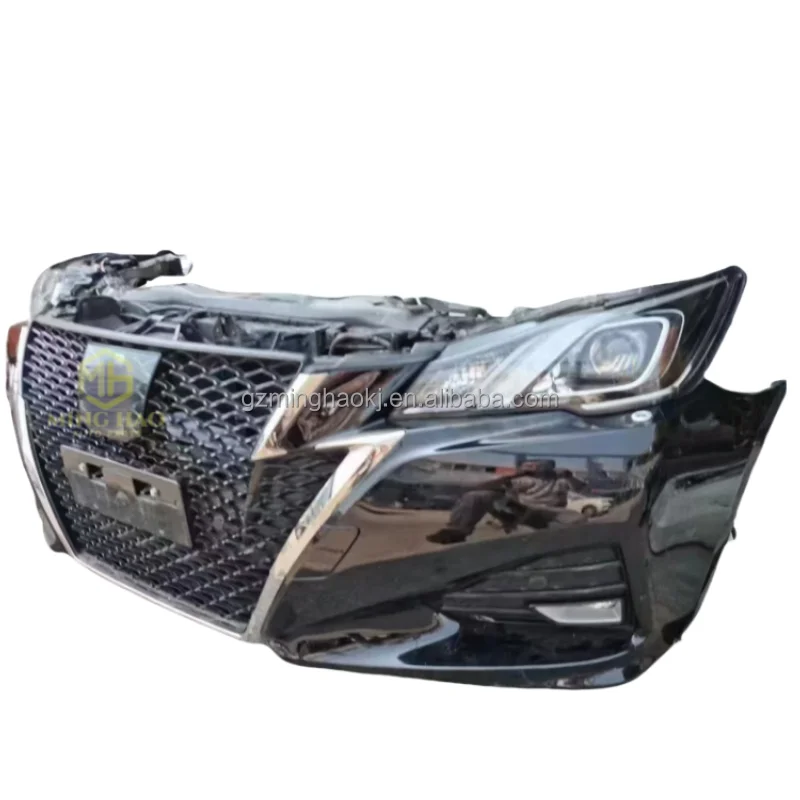 Best-selling For  Crown RAV4 front nose bumper with Gesson fog light radiator hood wing fender car door tail cover