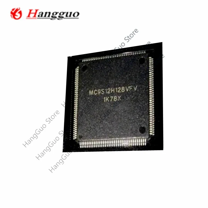 2pcs/Lot Original MC9S12H128VFV 1K78X MC9S12H128 QFP For ECU board CPU Car Computer board CPU Chip