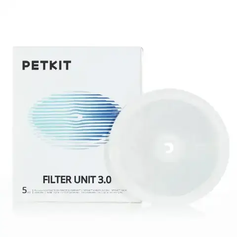 Automatic Pet Water Filter PETKIT Pet Automatic Feeder Filter Cat Water Fountain 5PCS Filter 3.0 Cat Health Water Fountain Replacement Filters Pet Supplies