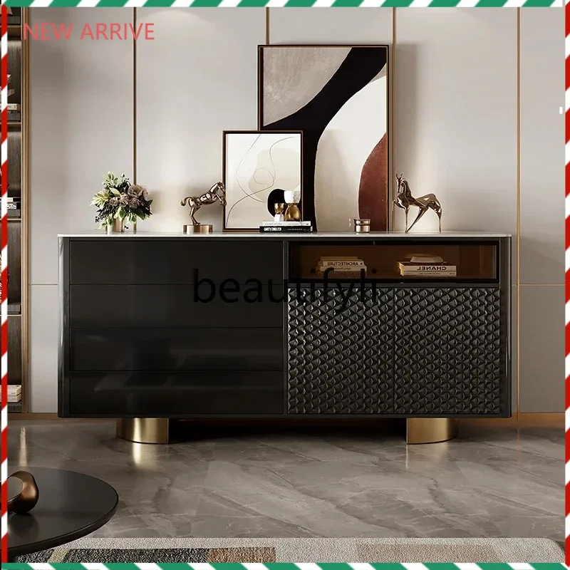 

D2520 Легкий роскошный обеденный боковой шкаф, современный простой чайный шкаф, прихожая, декоративный шкаф для краски