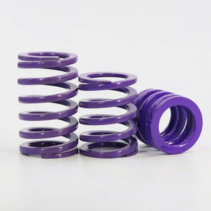 Creamily 1PCS Purple Molds Springs Alloy Steel Compression Springs Coiling Spring Outer Diameter21mm Inner Diameter13mm L80mm ﻿