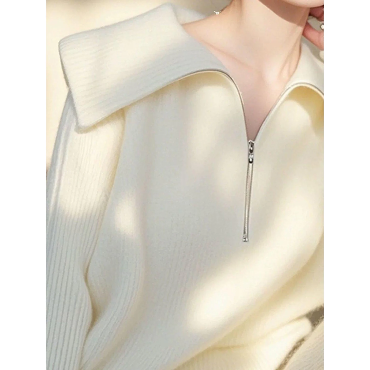 التلبيب تريكو سستة البلوز سترة المرأة لباس خارجي 2026 خريف شتاء جديد كسول فضفاض عادية الحلو شيك سترة القمم