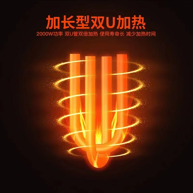 Pemanas listrik 220V, efisien dan hemat energi dengan termostat dan pemanasan cepat untuk ruang besar kamar tidur