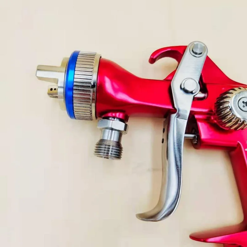 Imagem -04 - Saigaole Pistola de Pulverizador Automóvel Topcoat Pistola de Pintura de Chapa Metálica Alta Atomização Pneumática Pulverização Ferramentas Pneumáticas