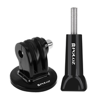 PULUZ Camera Tripod Mount Adapter with Long Screw for GoPro/ Insta360/ DJI and Other Action Cameras Accessories
