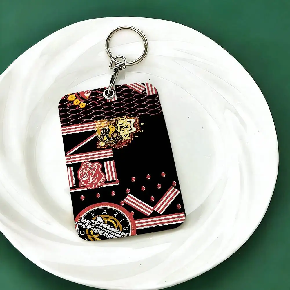 Imprint Tiger K-Kenzo Schlüsselanhänger mit Schlüsselring für Zugangskarte, Buspass und Kreditkarte, Ausweis, Bankkarte, Schutzhülle – Detail 10