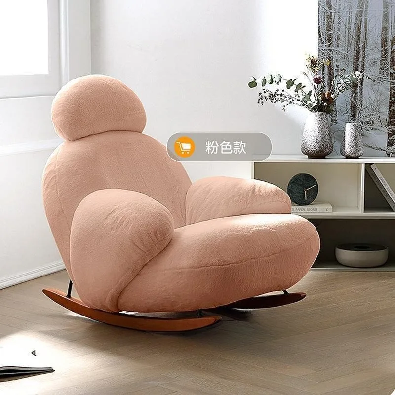 Adult household balcony leisure chair Internet celebrity lazy sofa light luxury single sofa