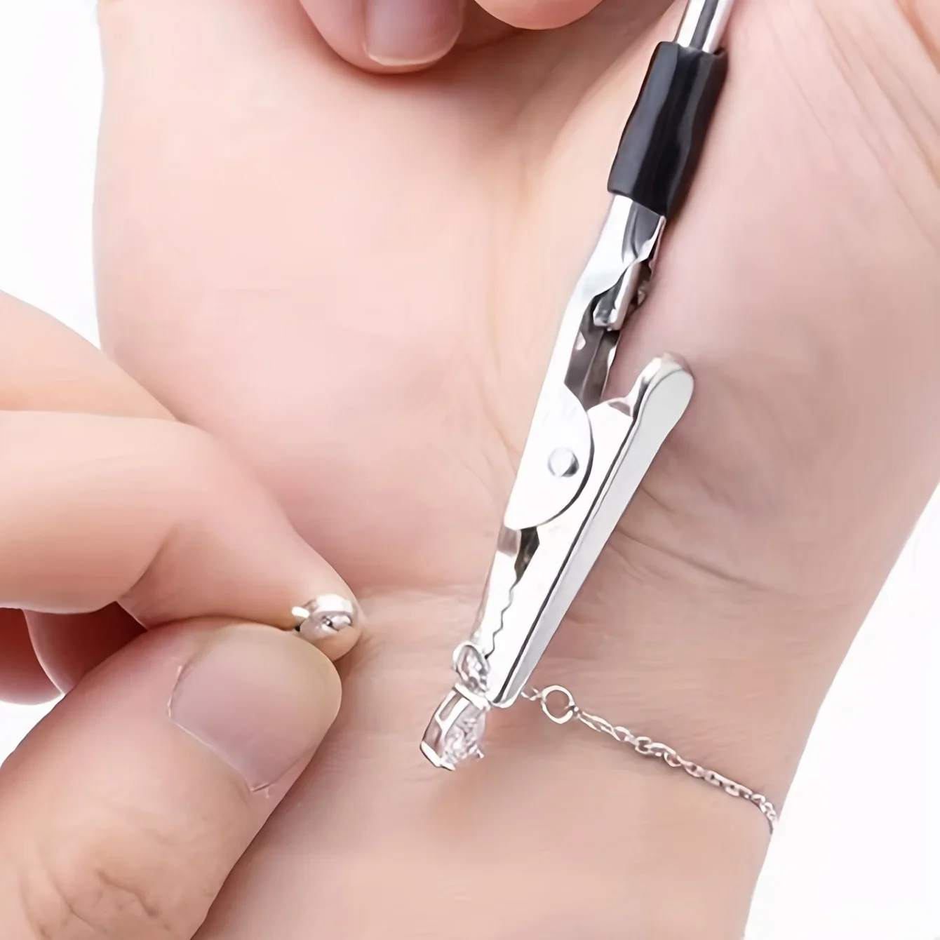 

1 шт.-Ювелирный браслет, инструмент для помощи при ношении ювелирных изделий, многофункциональный зажим, легкий и портативный