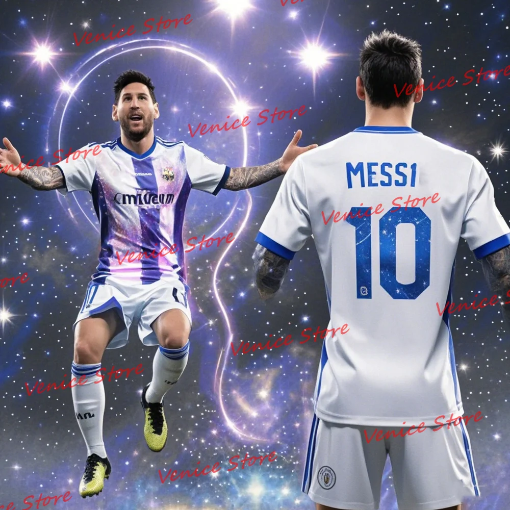 Chat- GPT AI Design Messi #10 Full Time Argentina Football Club Concept Jersey New Kit Adults Kids Christmas Gift·Madrid