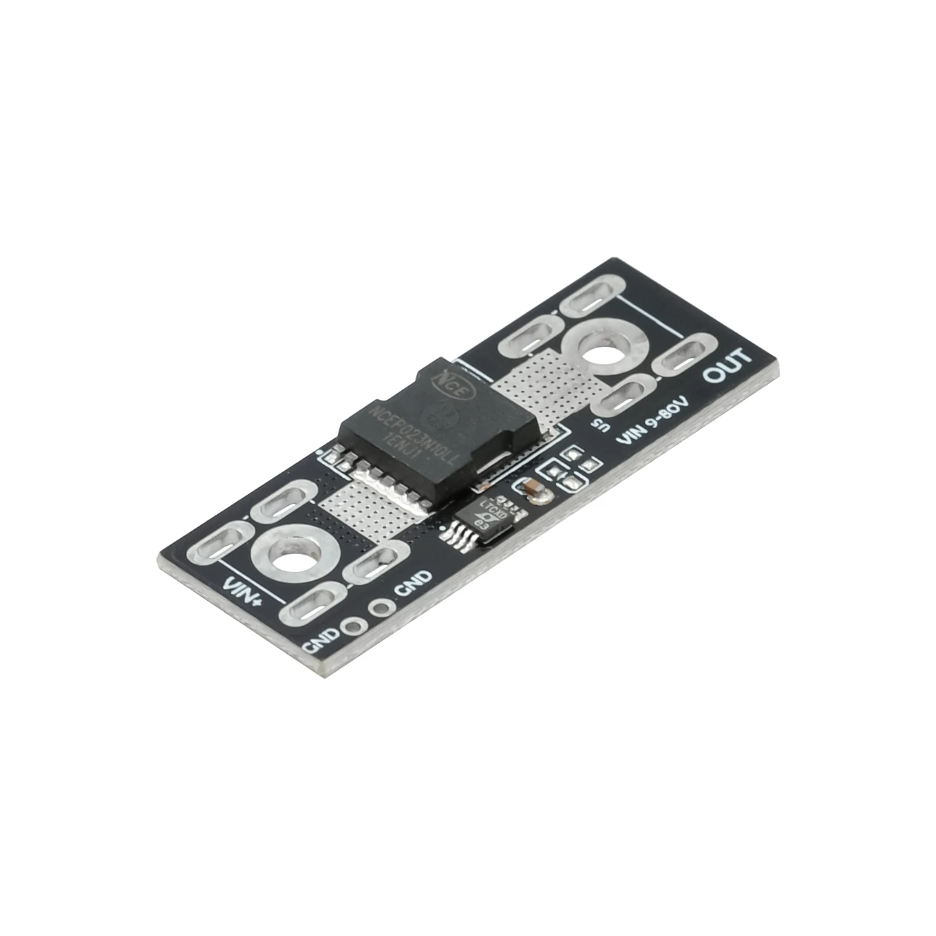 9-80V 50A High Current Ideal Diode Module Solar Anti-reverse Charging Anti-Reverse Current Protection with Binding Post