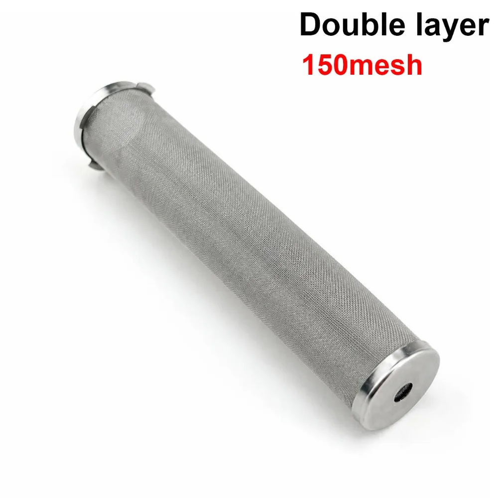 Stainless-Steel Airless Spray Pump Filter Dual-Layer Mesh Filter Spray Pump Outlet Filter 30/60/100/150/200 Mesh