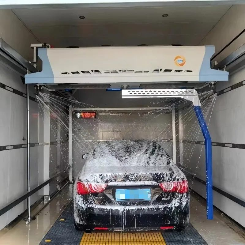 Factory Wholesale Automatic Car Wash Machine Supports Banknotes Coins Cards Payment Customized Language Voltage Logo Custom