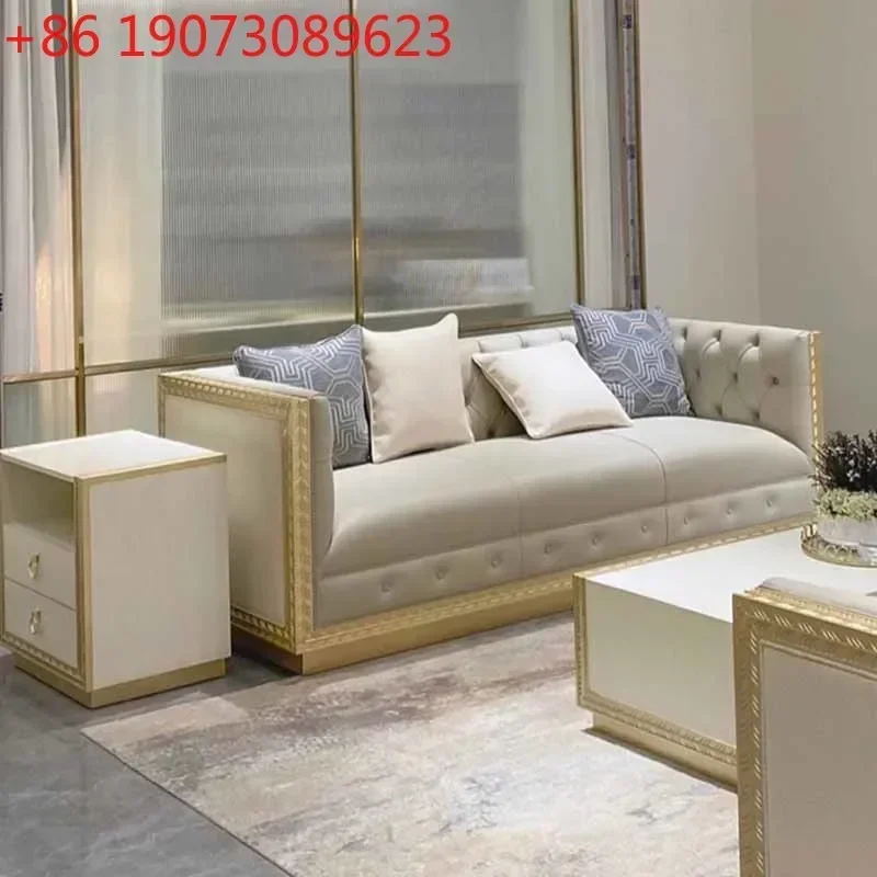 Cozy Unique Living Room Sofas Fancy Waterproof Wood European Floor Lazy