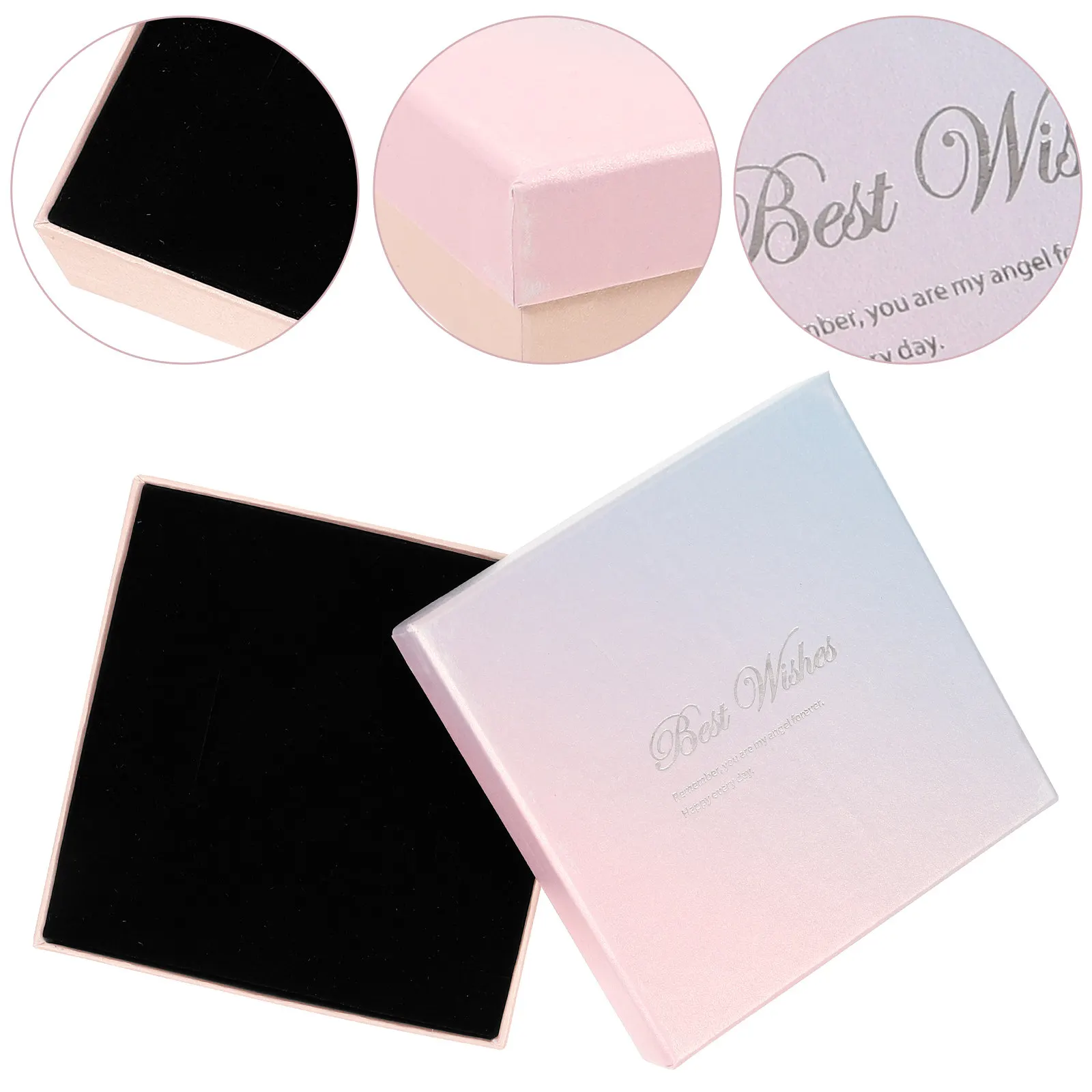 

Многофункциональная маленькая подарочная коробка для украшений: кольца, серьги, ожерелья, браслеты. Элегантный органайзер для предложения руки и сердца, свадебной церемонии, роскошный вариант.