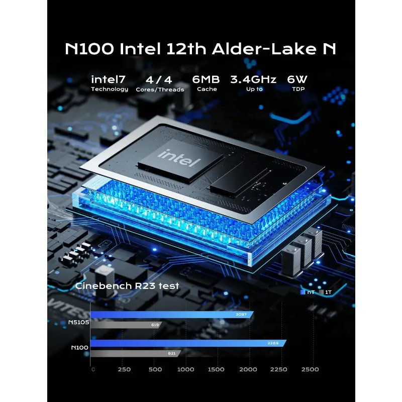 UN100P Mini Pc, Int… - image