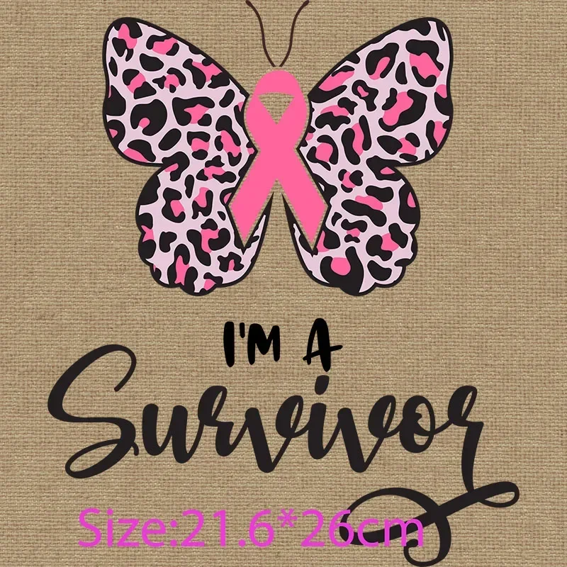 DTF Print Sunflower Breast Cancer Awareness Ribbon Peace Love Cure The pink is for my friend T-Shirt Transfer