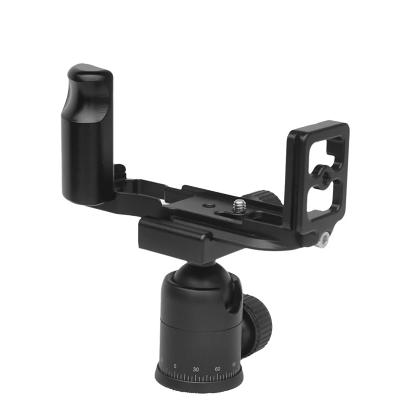 Fotocamera L piastra a sgancio rapido verticale staffa supporto per fotocamera impugnatura per Olympus E-M5 OMD EM5