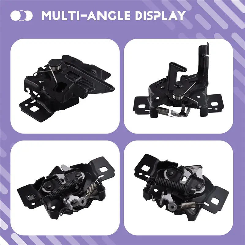 新しいフォードエクスプローラー 2011-2019 フードラッチロック機構エンジンスプリングロック BB5Z-16700-A BB5Z16700A フードロックアクチュエーター-AD39