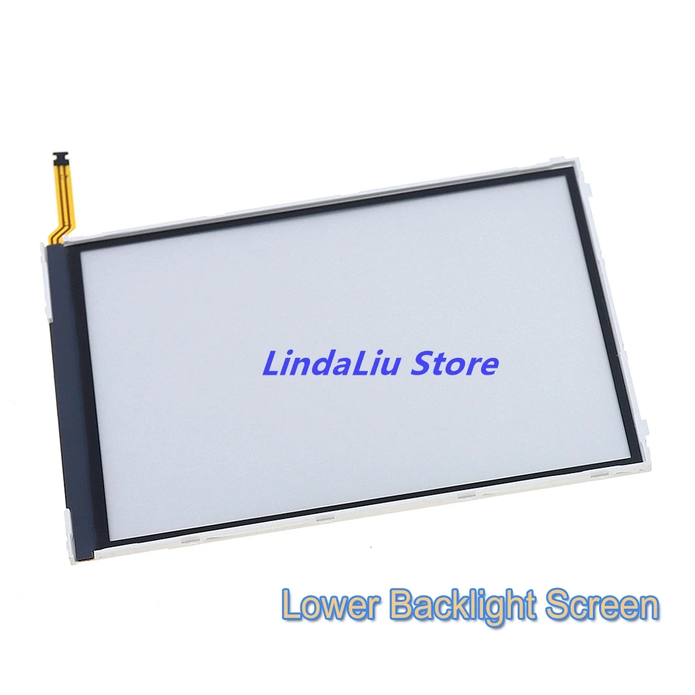 새로운 3DSXL LL 백라이트 스크린 교체용 상단 하단 LCD 백라이트 스크린 10개(새로운 3dsxl/ll용)