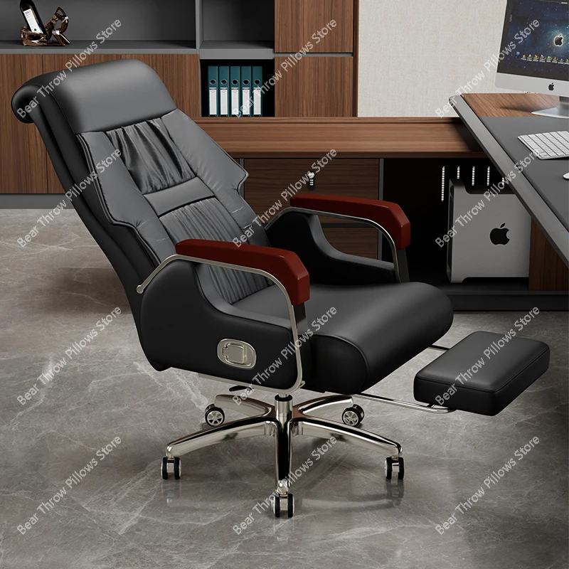 Arm Ergonomic Office Chair Accent Massage Comfortable Chair Home Office Rolling Sillas De Oficina Office Furniture