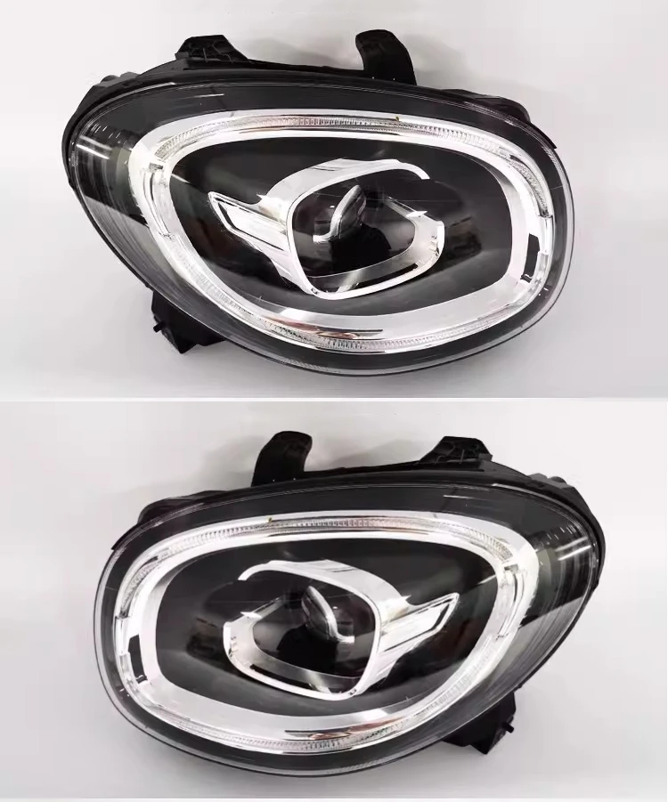 2PCS LED Headlights Headlamp for Leapmotor T03 20-23 with DRL Turn signal Hight Low beam