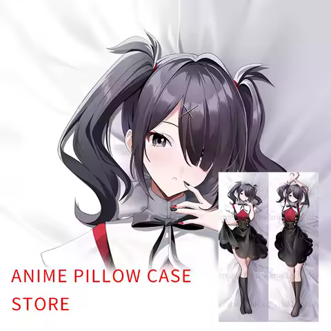 Needy Streamer Overload Ame Chan Needygirloverdose Dakimakura 2WAY Hugging Body Pillow Case Anime Pillow Cushion Cover