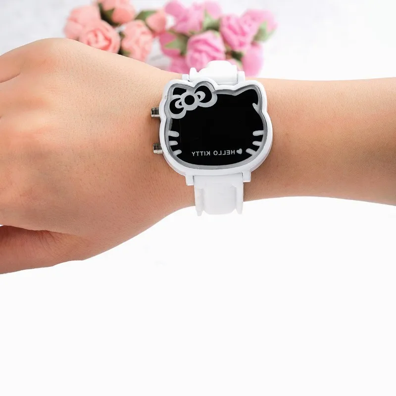 Cute Cartoon Kid Watch Simple Silicone LED Digital Watch for Boys Girls Student Casual Children Electronic Wristwatch reloj niña