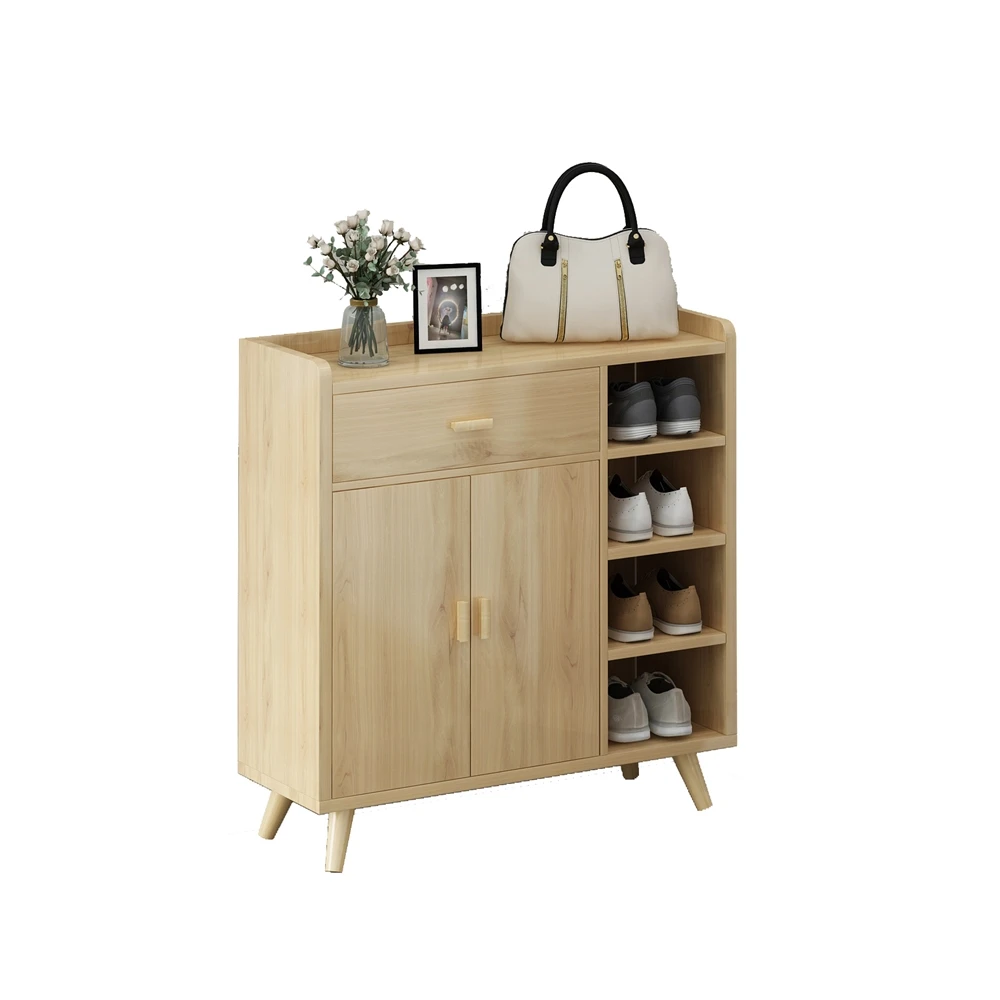 

High-quality solid wood shoe cabinet factory direct sales price shoe rack