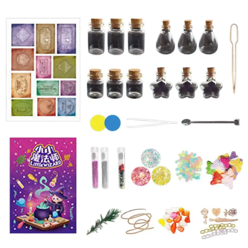 

Kids Potion Kit Chemistry Set To Make Magic Potions Potion Making Set Fairy Potion Bottles Craft Toy Science Set Magic Kits &