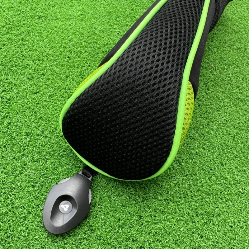 2 قطعة غطاء الرأس الهجين جولف طويل الرقبة الهجين رئيس يغطي UT نوادي الغولف يغطي 2 قطعة اللون الأخضر